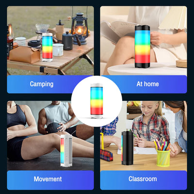 Parlante Bluetooth 3D con Iluminación Inteligente y Sonido Envolvente - Image 36