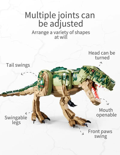 Bloques de Construcción Dinosaurios Jurásico - Puzzle Educativo Infantil - Image 17