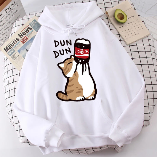 Sudadera con Capucha Gato Divertido - Aumento de Sueldo para Hombre - Image 37