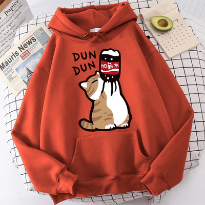 Sudadera con Capucha Gato Divertido - Aumento de Sueldo para Hombre - Image 41
