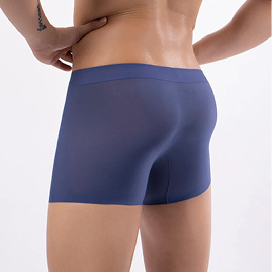 Bóxers Ultra Delgados Ice Silk para Hombre - Transpirables sin Marcas - Image 32