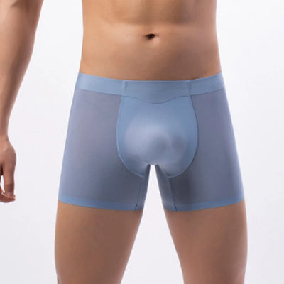 Bóxers Ultra Delgados Ice Silk para Hombre - Transpirables sin Marcas - Image 24