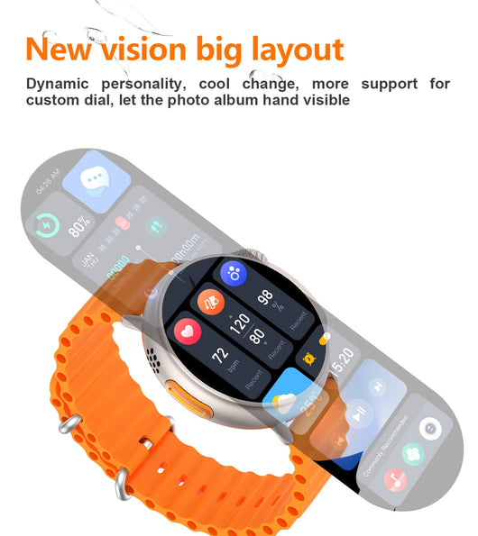 Reloj Inteligente AMOLED 1.6" Llamadas Bluetooth - Image 49