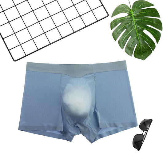 Bóxers Ultra Delgados Ice Silk para Hombre - Transpirables sin Marcas - Image 28