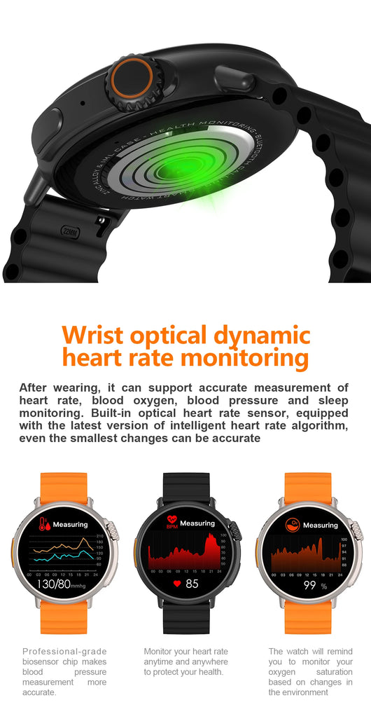 Reloj Inteligente AMOLED 1.6" Llamadas Bluetooth - Image 45
