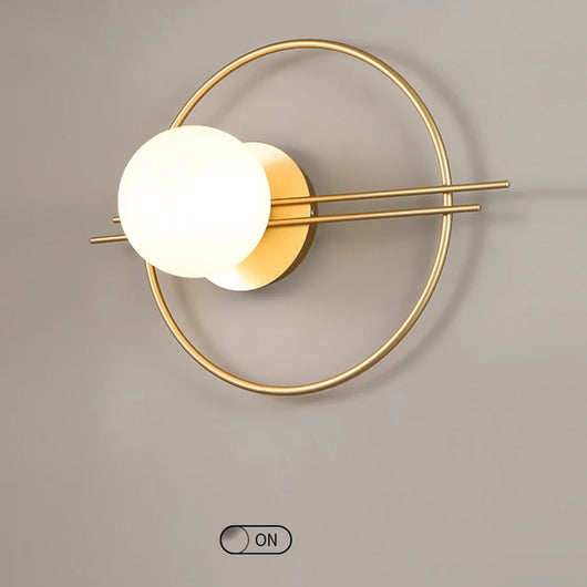 Lámpara de Pared Minimalista para Hotel y Sala de Estar Moderna - Image 65