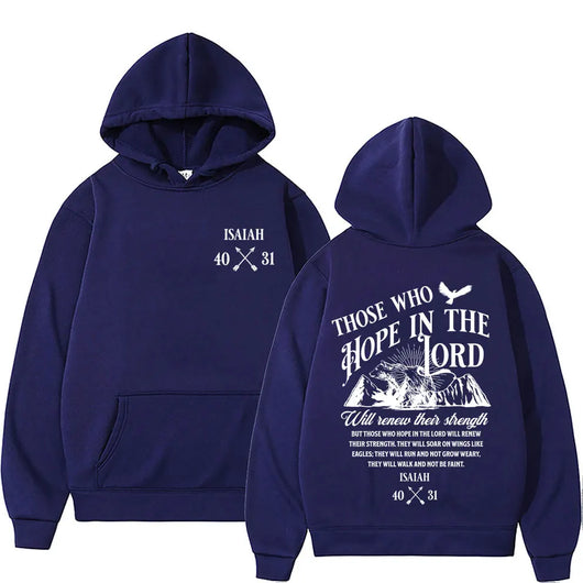Sudaderas con Estampado de Letras Cristianas Jesús para Hombre y Mujer - Image 25