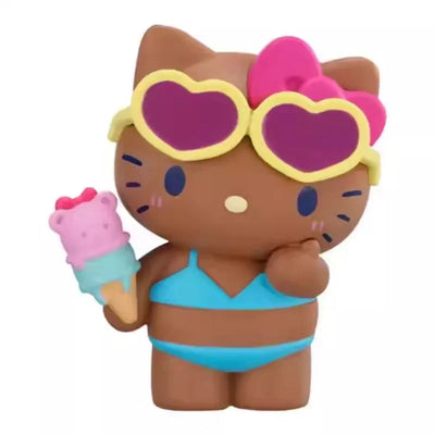 Figuras Sorpresa Sanrio de Verano - Adornos de Escritorio Coleccionables