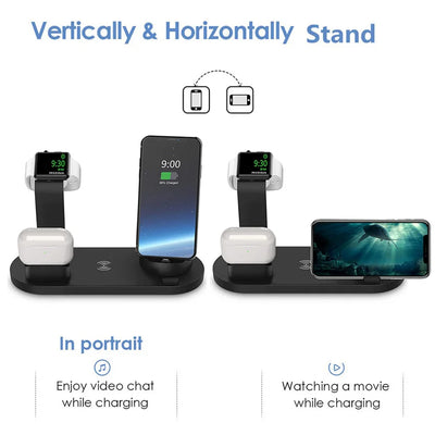 Estación de Carga 4 en 1 para iPhone, Apple Watch, AirPods y más - Image 16