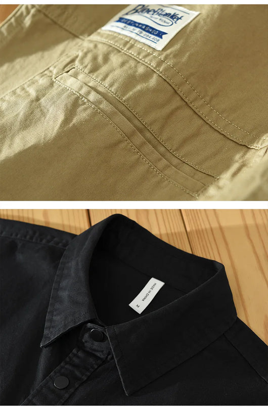 Camisa Casual Suelta para Hombre - Image 29