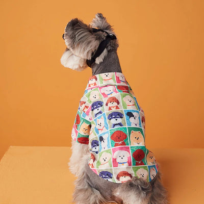 Vestido Infantil Cachorrito Flores con Lunares - Image 18