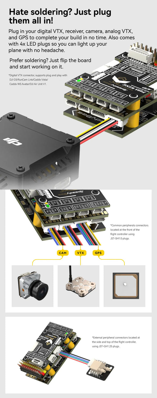Controlador de Vuelo SpeedyBee F405 Wing con APP - Image 15
