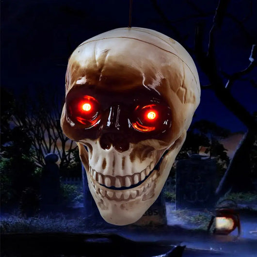 Calavera Flotante Animada con Sonido Realista para Halloween - Image 11