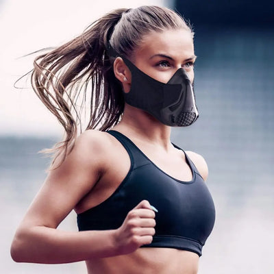 Máscara de Entrenamiento con Regulador de Oxígeno para Fitness - Image 14