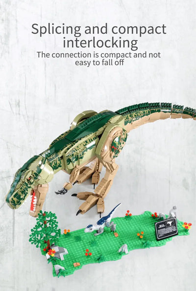 Bloques de Construcción Dinosaurios Jurásico - Puzzle Educativo Infantil - Image 25
