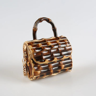 Bolso de Hombro Artesanal Estilo Pastoral con Cadena Simple - Image 27