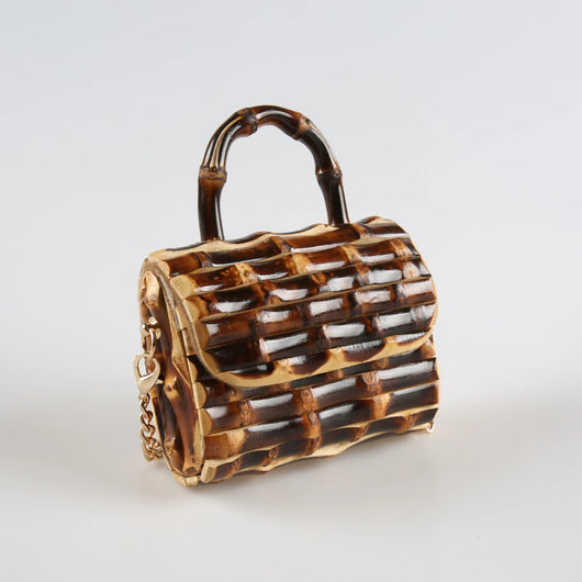 Bolso de Hombro Artesanal Estilo Pastoral con Cadena Simple - Image 27