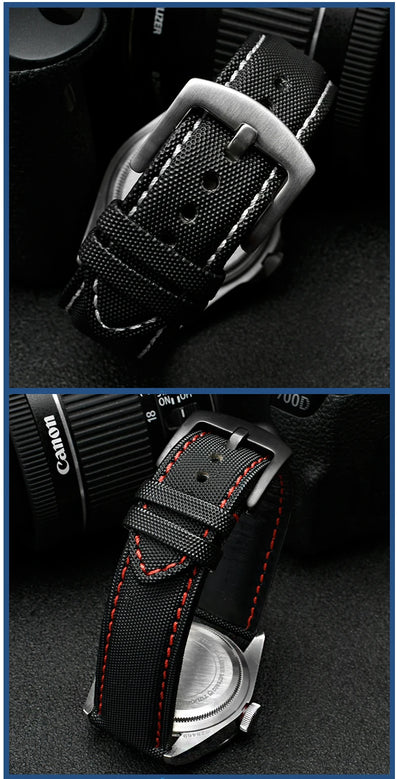 Correa de Reloj Nylon Canvas Tiansuo Haixing para Hombre - Image 49
