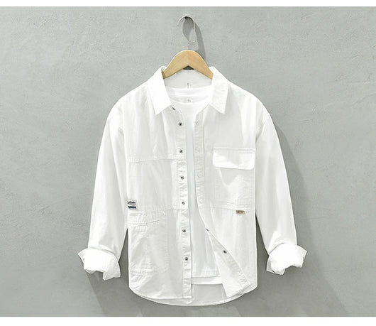 Camisa Casual Suelta para Hombre - Image 15