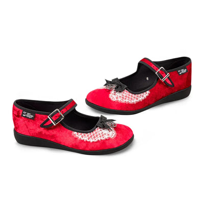 Chocolaticas® Sabrina Women's Mary Jane Flat - Tekeno