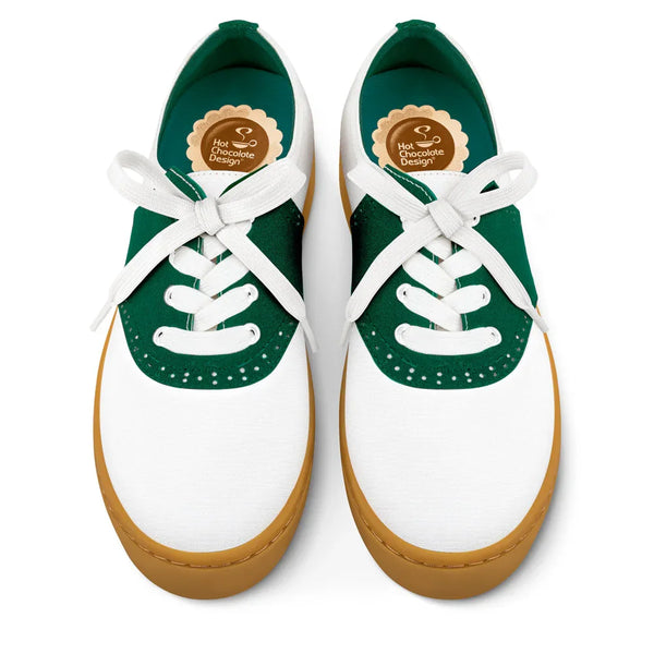 Women's Saddle Green Casual Sneakers