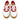 Saddle Red Casual Sneaker - Tekeno