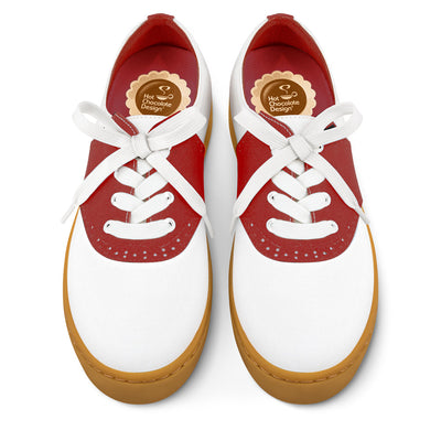 Tênis Casual Vermelho Saddle