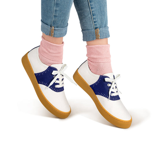 Saddle Blue Women's Casual Sneakers