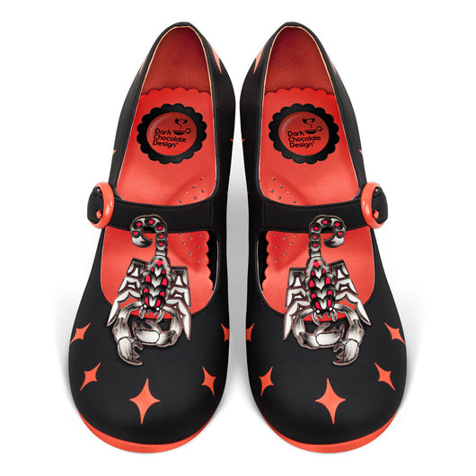 Tacones Mary Jane Scorpio para Mujer - Diseño Zodiacal Audaz