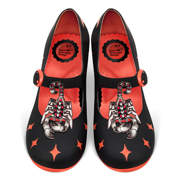 Tacones Mary Jane Scorpio para Mujer - Diseño Zodiacal Audaz