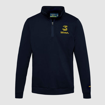 Senna Legacy 1/4 Zip Fleece Navy | Senna Store