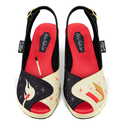 Chocolaticas® She's On Fire Women's Sandal - Tekeno