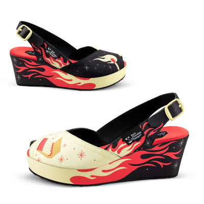 Chocolaticas® She's On Fire Women's Sandal - Tekeno