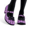 Sapatos Mary Jane Femininos com Salto Médio Chocolaticas® Spider Tooth