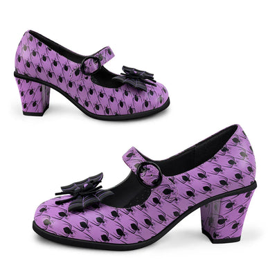 Chocolaticas® Mid Heels Spider Tooth Women's Mary Jane Pump - Tekeno