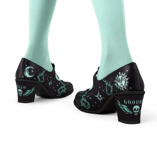 Chocolaticas® Mid Heels Spirit Board Women's Mary Jane Pump - Tekeno
