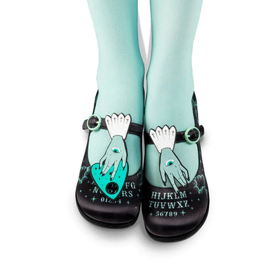 Chocolaticas® Mid Heels Spirit Board Women's Mary Jane Pump - Tekeno