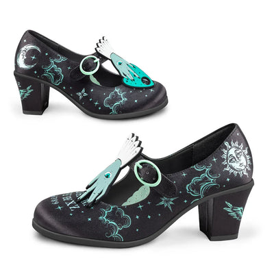 Chocolaticas® Mid Heels Spirit Board Women's Mary Jane Pump - Tekeno