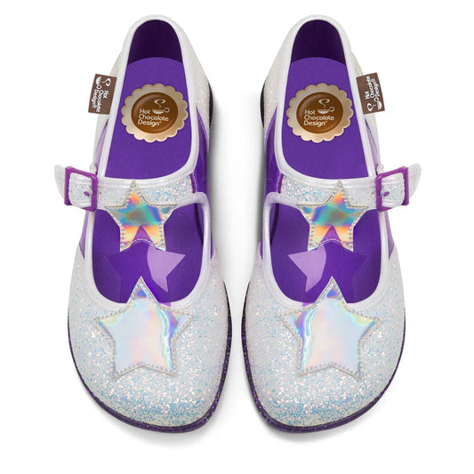 Chocolaticas® Starlight Women's Mary Jane Flat - Tekeno