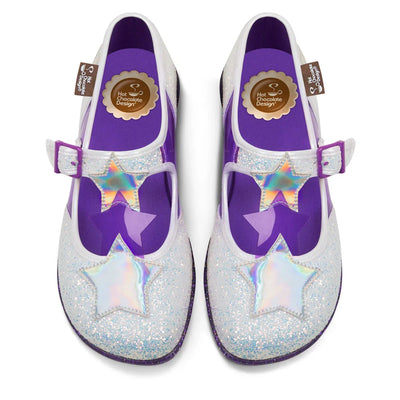 Chocolaticas® Starlight Women's Mary Jane Flat - Tekeno