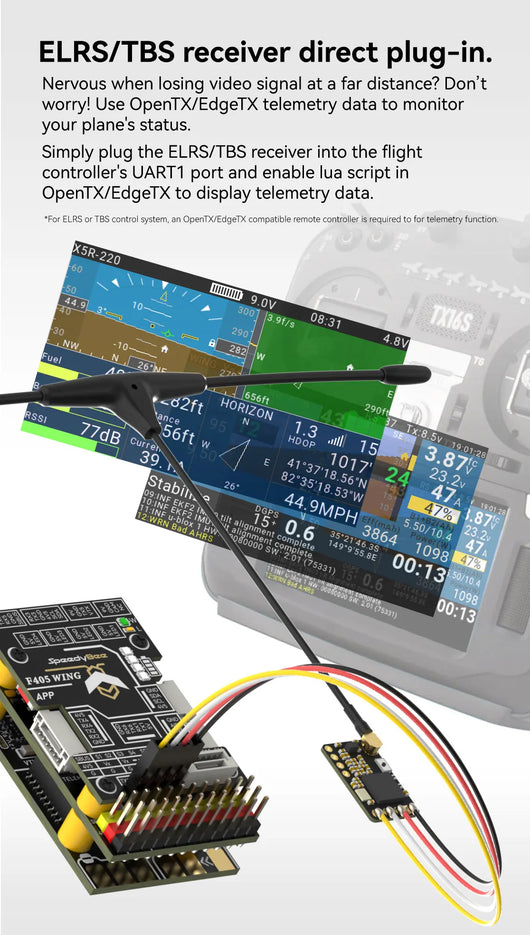 Controlador de Vuelo SpeedyBee F405 Wing con APP - Image 27