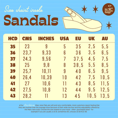 Chocolaticas® Bloody Mary Women's Sandal - Tekeno