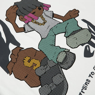 Playera Estampada con Diseño de Caricaturas para Hombre - Image 18