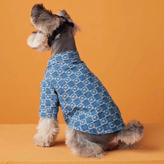 Vestido Infantil Cachorrito Flores con Lunares - Image 50