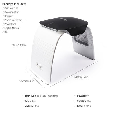 Dispositivo LED Fotón Rechazo de Calor y Frío para Rejuvenecimiento Facial - Image 11