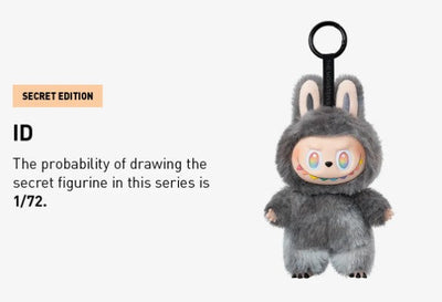 [Em estoque] POPMART Big into Energy Series-Vinyl Plush Pendant Blind Box Labubu