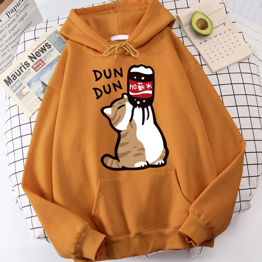 Sudadera con Capucha Gato Divertido - Aumento de Sueldo para Hombre - Image 21