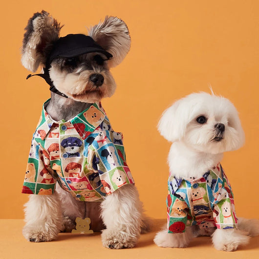 Vestido Infantil Cachorrito Flores con Lunares - Image 12