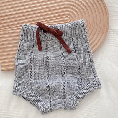 Shorts de Lana Tejida para Bebé - Abrigo Otoño e Invierno - Image 13