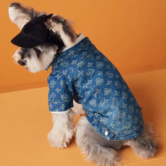 Vestido Infantil Cachorrito Flores con Lunares - Image 56